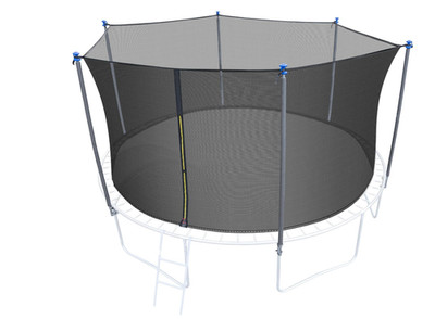 10/12/14/16FT Trampoline Replacement Enclosure Net with Universal Trampoline Rep