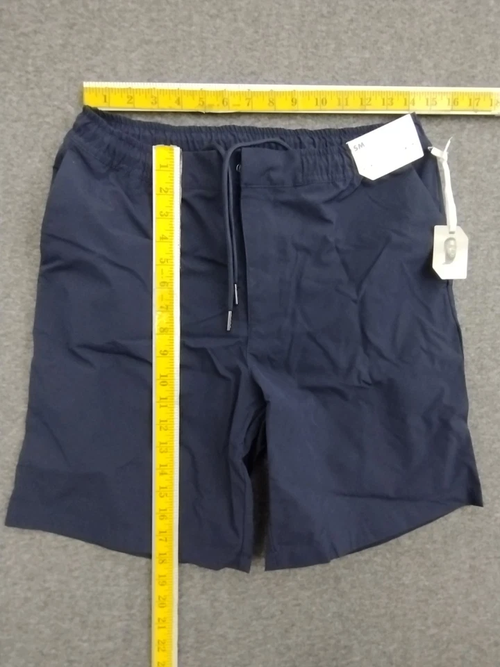 Pantalones Cortos Stylus X Ladarius Campbell Cintura Elástica S/M Hombre Elastizados Azul Marino Foto 4 de 4