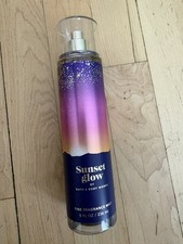 New Bath Body Works Fine Fragrance Mist Sunset Glow 8 fl oz Display