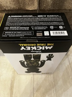 Medicom Toy BE@RBRICK Bape Mickey Camo 100％,400％ a bathing ape