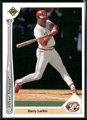 1991 Upper Deck #SS18 Barry Larkin Silver Sluggers Cincinnati Reds