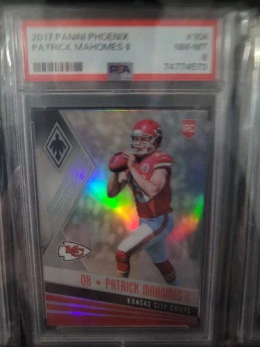 2017 Phoenix Patrick Mahomes RC PSA 8🔥🏈