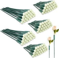 144 Pcs Floral Water Tubes Green Floral Tubes Plastic Flower Tubes for Fresh Flo