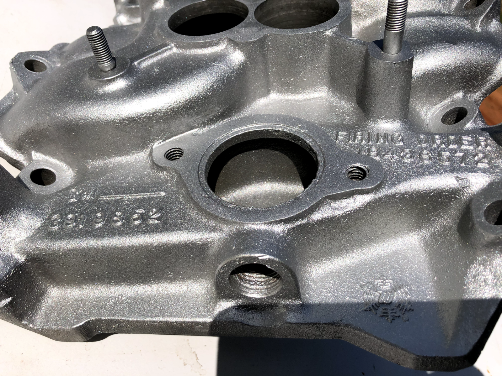 1968-1969 Corvette 427 Tri Power 400 / 435 HP Intake Manifold 3919852 ...