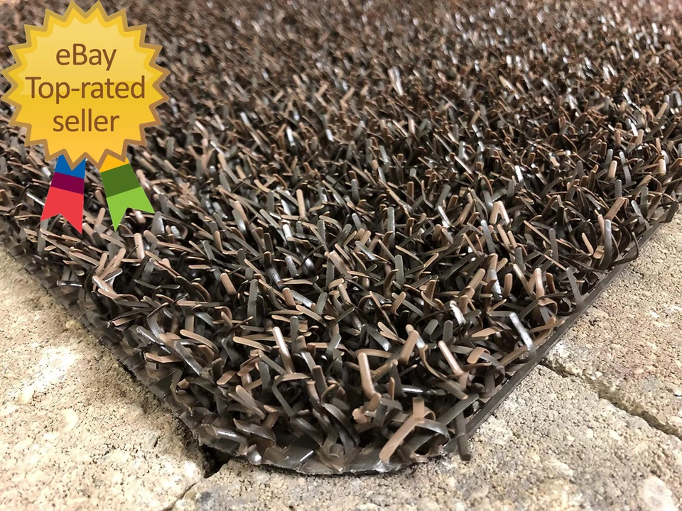 Коврик для двери 10376910 High Traffic Astroturf Dirt Trapper 17,5 дюйма x 29,5 дюйма песчаная штанга - Изображение 4 из 4