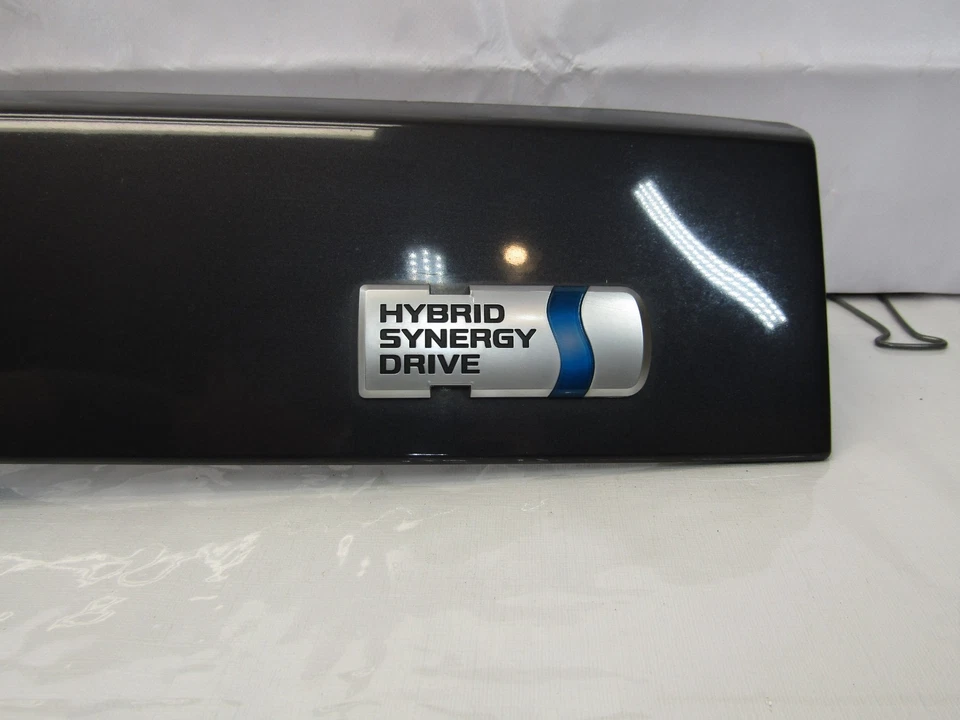 2010-2015 Toyota Prius Rear Garnish Trim Logo Emblem Badge Gray OEM - Image 3 of 4