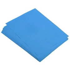Colored Copy Paper 8.5x11 Inch 80gsm Lake Blue 25 Sheets