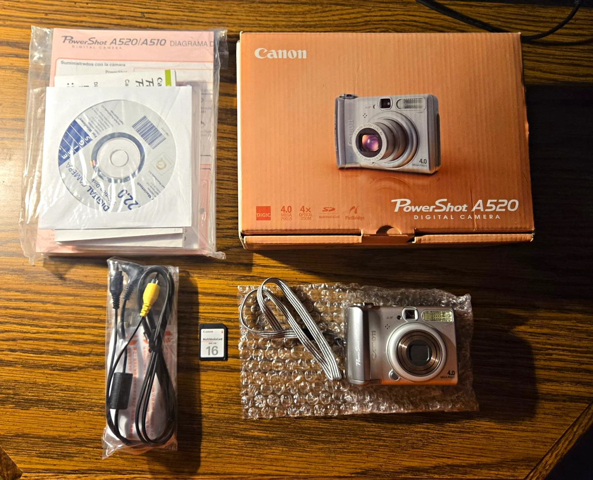 Canon PowerShot A520 Digital Cameras for Sale - Shop New & Used