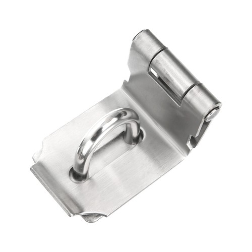 Corner Buckles Stainless Steel Door Lock Hasp Staple Padlock Clasp Shed Latch - Bild 16 von 50