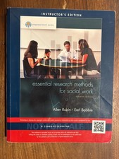 Essential Research Methods For Social Work 4E...