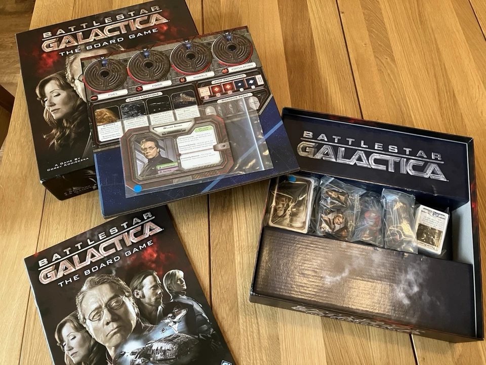 Battlestar Galactica Board Game Fantasy Flight Games, Complete - Image 3 of 4