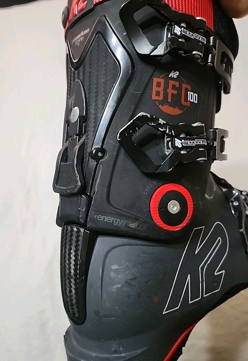 Men's K2 BFC 100 Ski Boots Black/Red 28/28.5 326mm | eBay