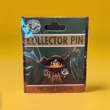 Game Day Pin 2025 Cincinnati Bengals Green Bay Packers 10/12/25. NEW. Lambeau