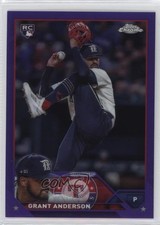 2023 Topps Chrome Update Purple Refractor 158/250 Grant Anderson #USC161 ut4