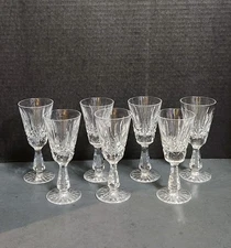 Waterford Crystal Rosslare 5.25" Cordial Glasses Set Of 7 Excellent 