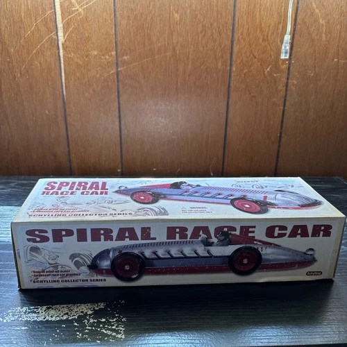 SCHYLLING 2007  TIN SPIRAL WIND UP RACE car vintage look 🔥 cheap
