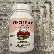 Maxi Health Kosher Vitamin E Circu E 400 60 MaxiCaps