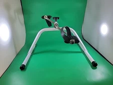 White Portable Under Desk Pedal Exerciser