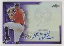 2017 Leaf Perfect Game National Showcase Metal 10/25 Levi Kelly Auto 03cg