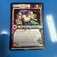 Dragon Ball Z CCG Black Eradication 17 Foil Limited Score DBZ Bojack Subset