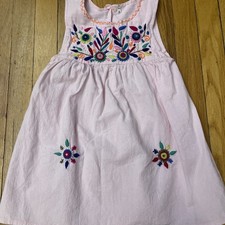 Authentic Mexican Girl Dress Size 6 Hand Embroidered