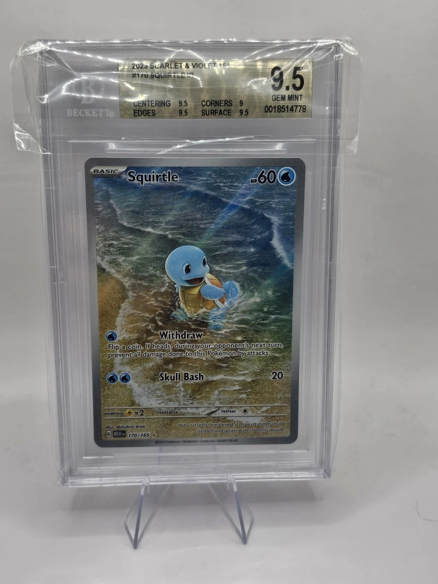 Pokémon TCG Beckett Grading Services (BGS) 9.5 Graded Individual