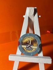 NICE 1 LAS VEGAS CLUB POKER CHIP CASINO CHIP NEVADA GAMBLING TOKEN