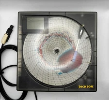 Dickson TH803 Temperature & Humidity Chart Recorder – 8" Rotary Chart