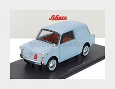SCHUCO 18U00102 AUTOBIANCHI - WHITE VAN 1957 - LIGHT BLUE - 1/18