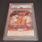 Panini Origins 2024 Jayden Daniels Rookie #144 PSA 9 Commanders NFL Football
