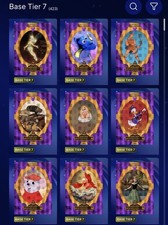 2026 Topps Disney Collect - Tier 7 AMETHYST - Pick your character (digital card