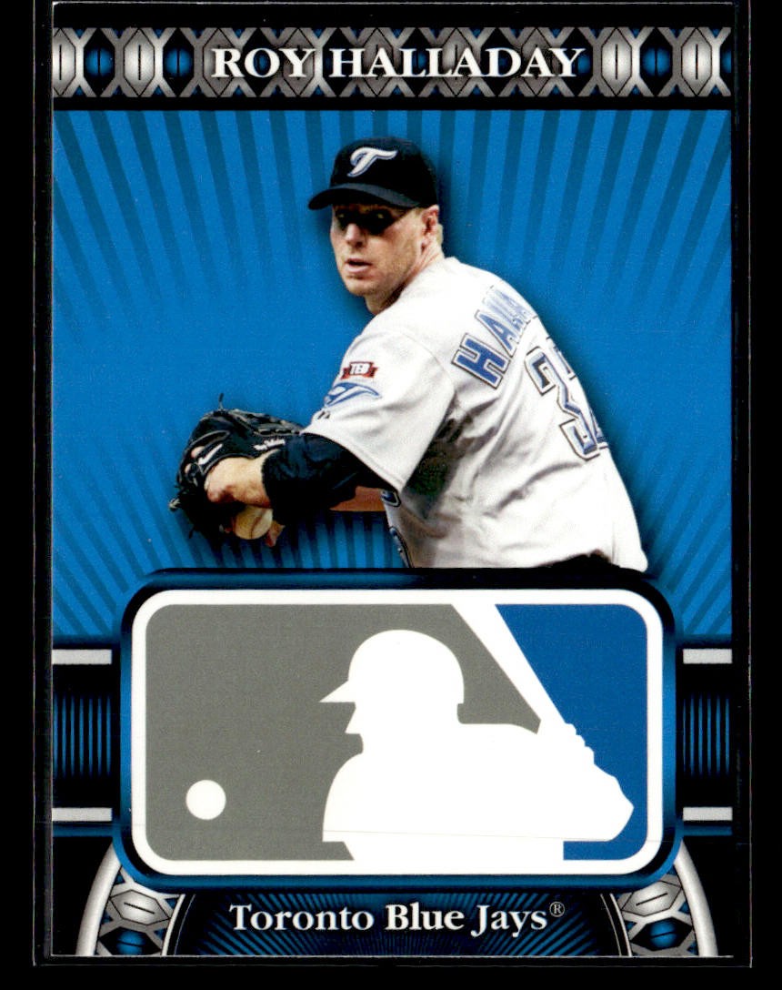 2010 Topps Logoman HTA #HTA-27 Roy Halladay Card Toronto Blue Jays