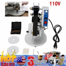 DY - 8 Hot Stamp Printer Manual Ribbon Coding Hot Foil Stamping Date Code Tool