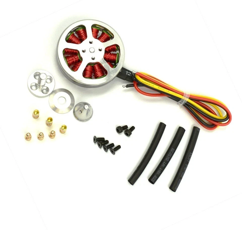 4Pcs 5010 Brushless Motor 360KV 2-6S High Torque Motor for 12-16" Propellers - Image 3 of 4