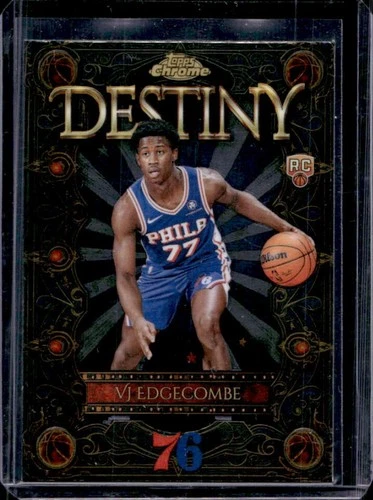 2025 Topps Chrome VJ Edgecombe Base (RAW)