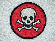 Death Head Skull Embroidered Patch