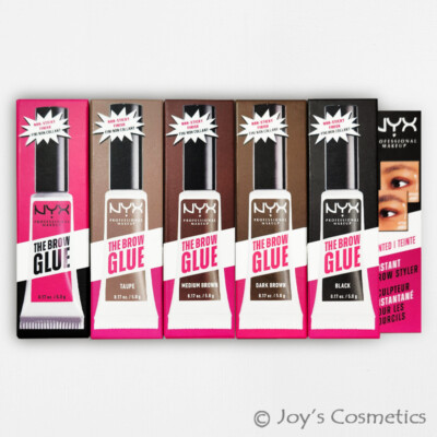1 NYX The Brow Glue Instant Brow Styler ''Pick Your 1 Color'' *Joy's cosmetics *