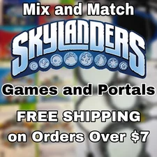 Skylanders Games and Portals $7 MINIMUM ORDER for free shipping Mix and Match