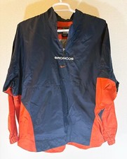 Nike NFL Denver Broncos Pullover Windbreaker - Size XL - Nylon - Blue  Orange