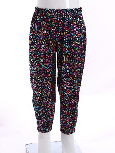 Girls Trousers Class Dancewear Workout Pants Disco Wide Leg Dance Costume 70's - Picture 14 of 106