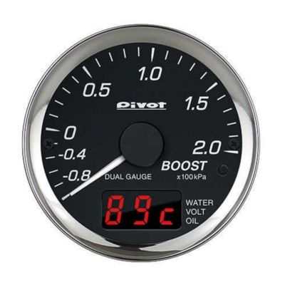 PIVOT DPB-E DUAL GAUGE PRO BOOST METER EURO CAR ONLY 4941617302285  