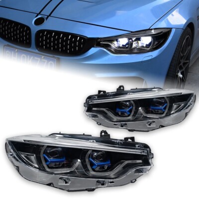 For BMW F32 F36 F82 4 Series 2013-2020 LED Headlight Assembly Start up Animation