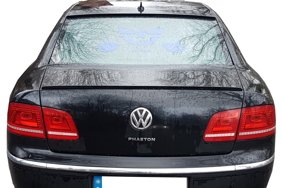 Spoiler Lip For VW Phaeton Rear Spoiler Trunk Lid Matte