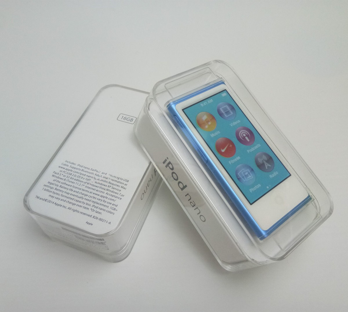 NEW Apple iPod Nano 7th Generation (16GB) MP3 Sealed Retail