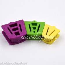 3 Pcs Silicone Latex Mouth Prop Bite Blocks Adult/Children Large/Medium/Small