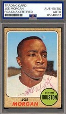 Joe Morgan Cards, Rookie Cards and Autographed Memorabilia Guide 40