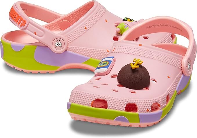 Crocs SpongeBob Patrick Star Clog Mens Sizes 2-13 Womens
