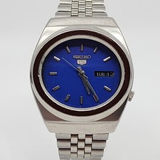 Vintage 1970 SEIKO 5 7009-5280 Automatic 17 Jewels Men's Watch from Japan