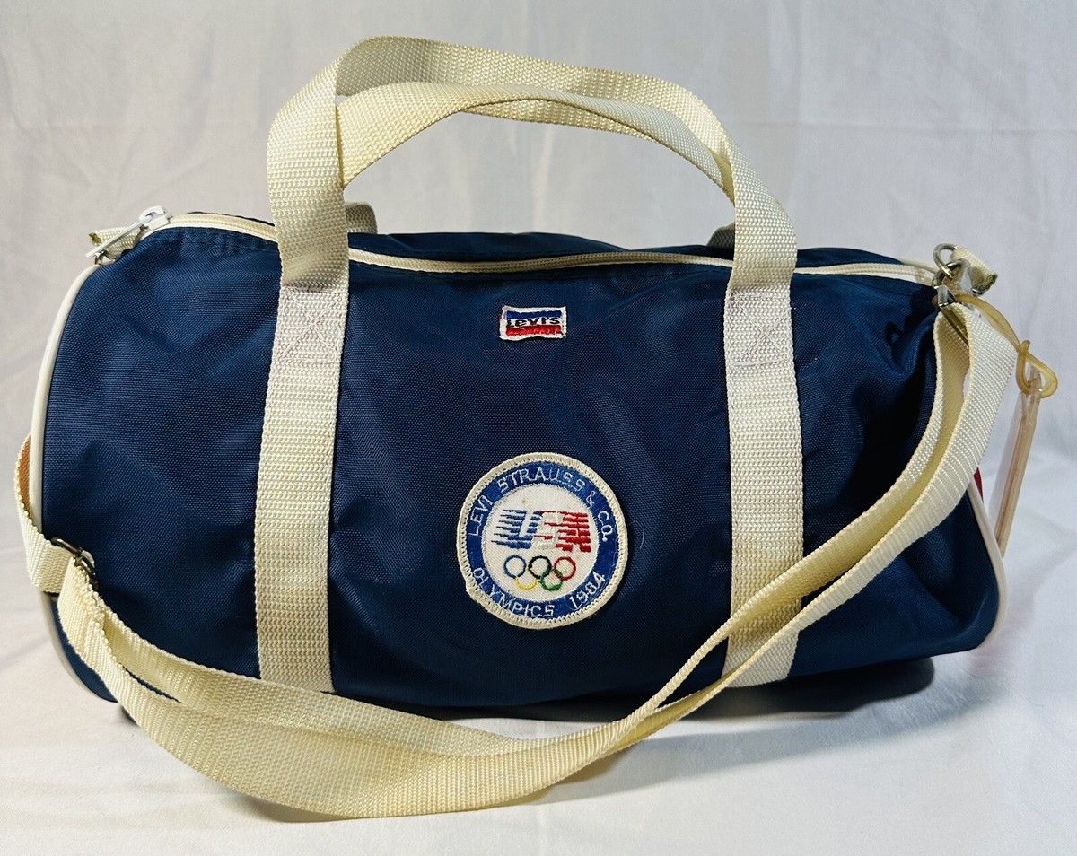 Vintage Levi Strauss 1984 Olympics Mini Duffle Bag Top Vintage Levi Strauss 1984 Olympics Mini Duffle Bag Top