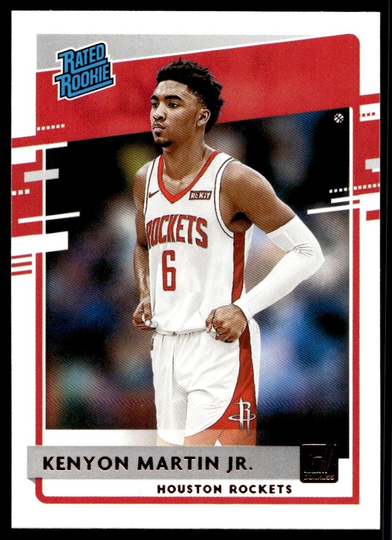 2020-21 Donruss Kenyon Martin Jr. Rookie Houston Rockets #224